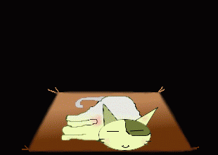 ぐったりにゃこがバターサンドを紹介する動画